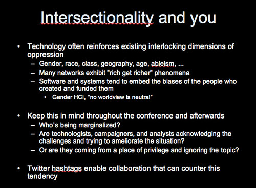 Intersectionality and you