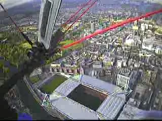 Cardiff's Millenium Stadium - roof open