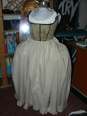 18th c. Costume, petticoat