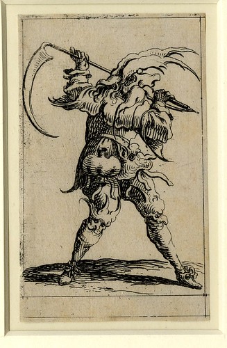 Set of twelve grotesque figures representing the twelve months of the year 1638 Denis Boutemie c