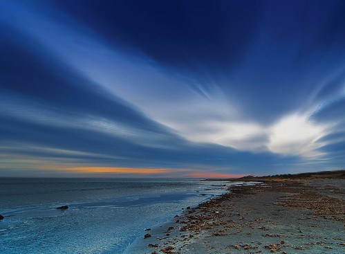  フリー画像| 自然風景| ビーチ/海辺| 雲の風景| 青色/ブルー|       フリー素材| 