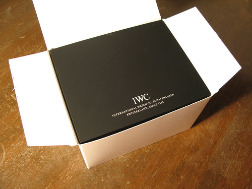IWC　ポルトギーゼ・オートマティック　箱　二つ目