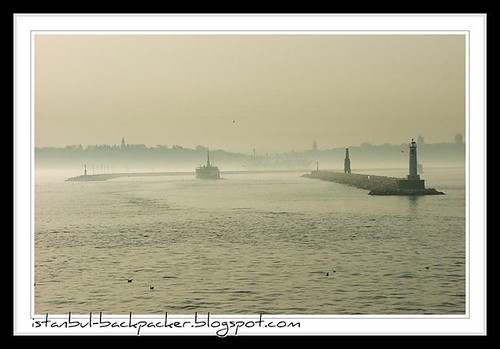 Misty Istanbul Bosphorus