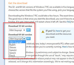 Windows 7RC Download