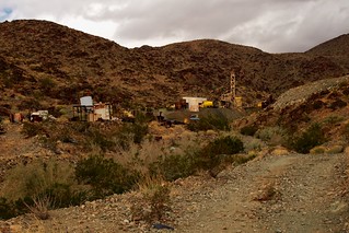 Dale Mining District, Mission Mine, Road