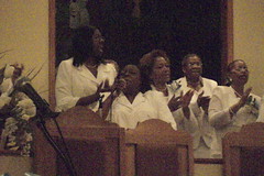 Women's Day choir singing