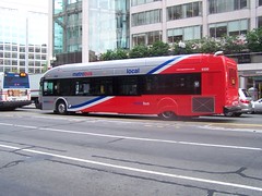 A New Flyer Metrobus done in the Metro Local livery