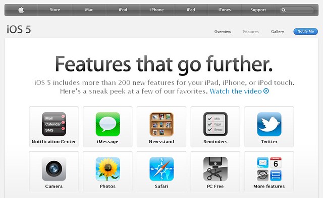 iOS5 Features
