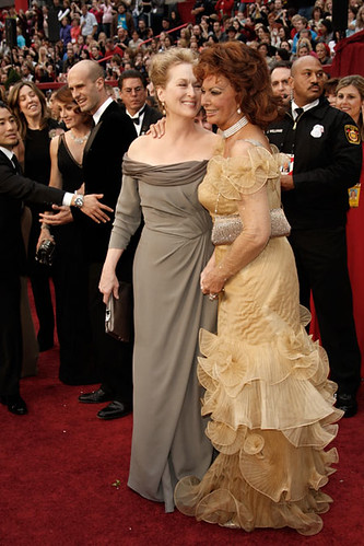 Premios Oscar 
Meryl Streep y Sophia Loren