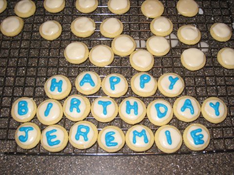 Jeremie's Birthday cupcakes