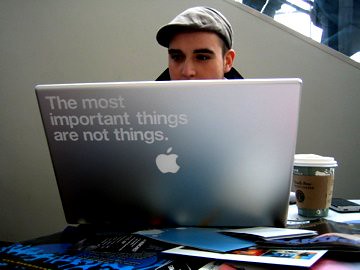 The most important things are not things.