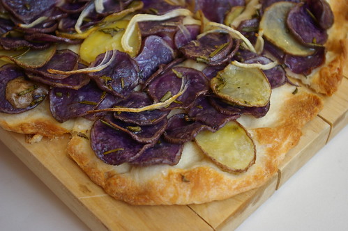 Potato Pizza with Rosemary II