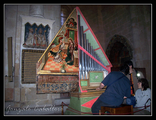 Organo de la Capilla Dorada - Catedral Vieja de Salamanca