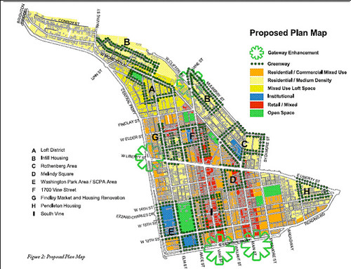 proposed land uses in OTR's comp plan (by: City of Cincinnati)