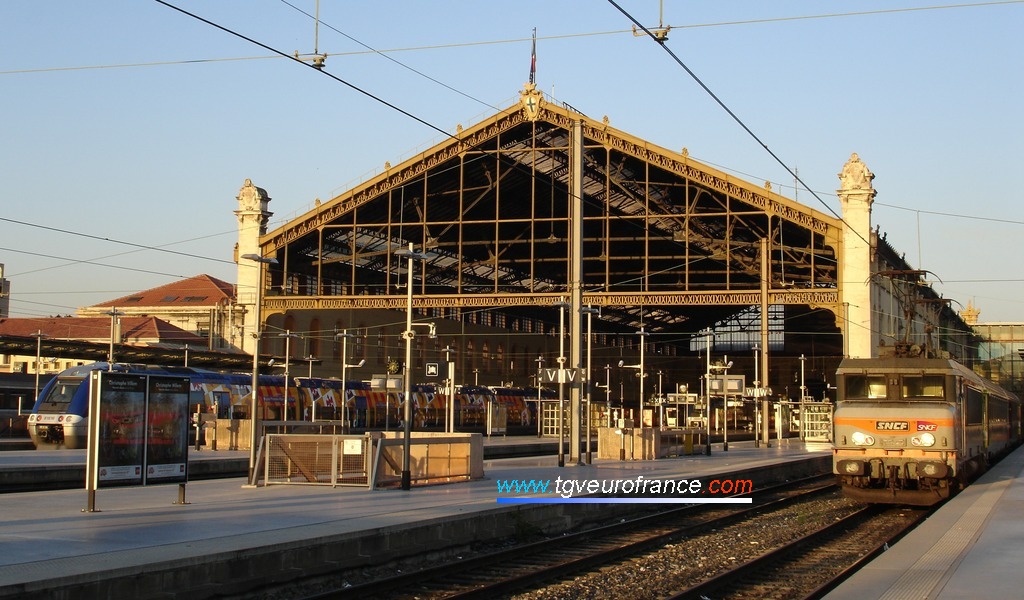 La gare marseillaise dans les Bouches-du-Rhône