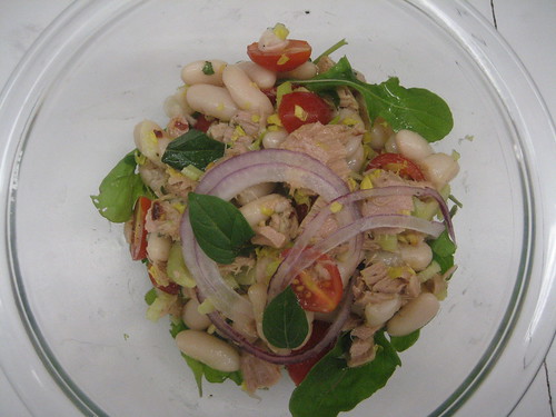 tuna and cannellini bean salad