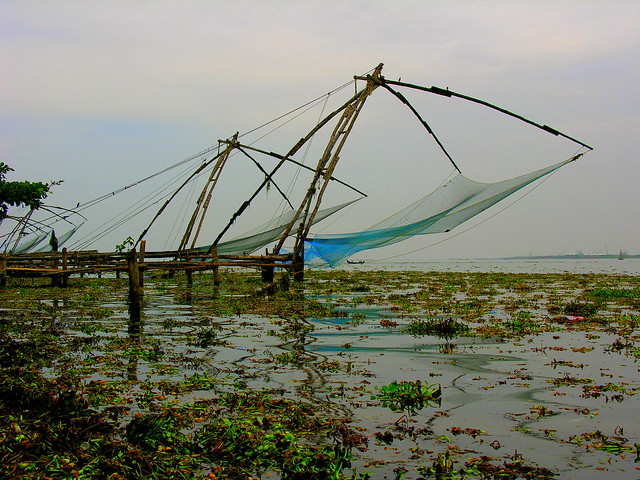 INDIA 1164.  KOCHIN CHINESE FISHING NETS 柯钦 华人渔网