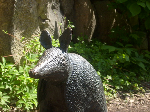 Aardvark statue at the Philly Zoo