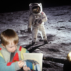 BTP Reading On Moon (flickr)