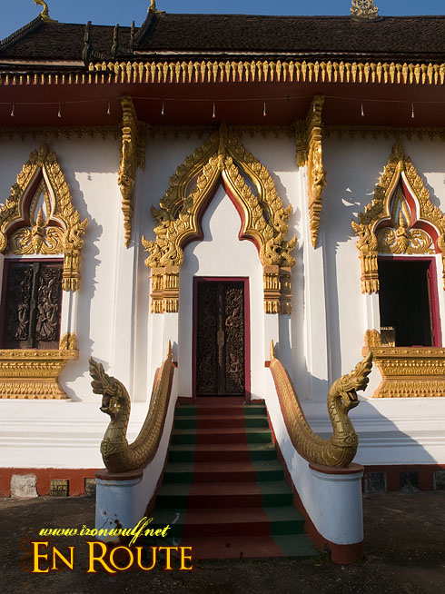 Laos Wat Luang Door