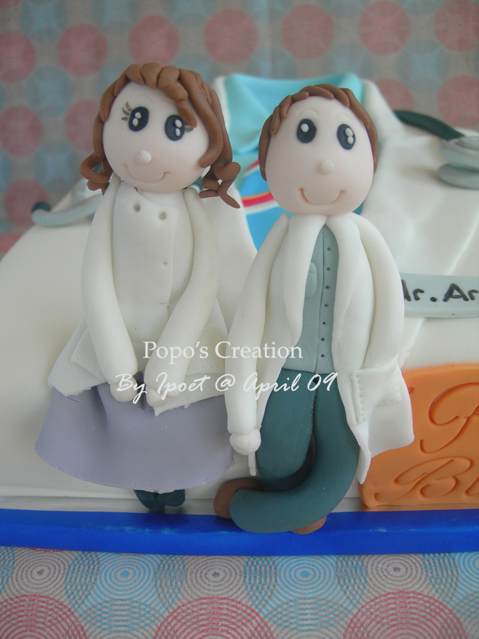 Cake for dr. Arum and dr. Bambie