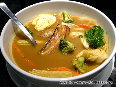 Rachels Hokkaido vegetable soup curry
