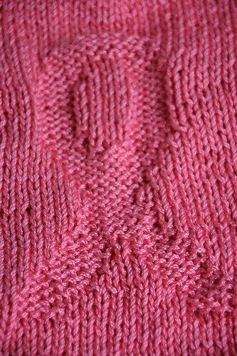 pink ribbon washcloth