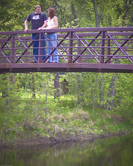 Sheryl and Dustin's engagement