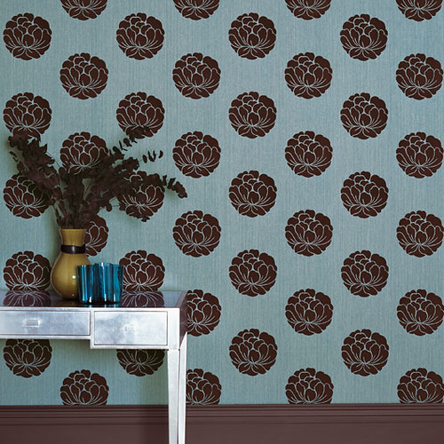 modern wallpaper prints. Modern wallpaper: Blue amp; brown