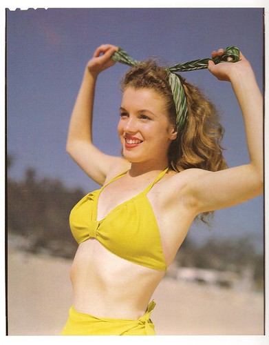 Norma Jeane at the Beach 2 by MsBlueSky