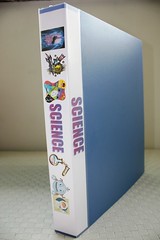 science notebook spine