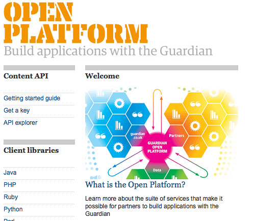 The Guardian Open Platform | guardian.co.uk