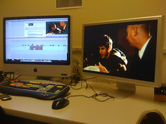 In the editing suite