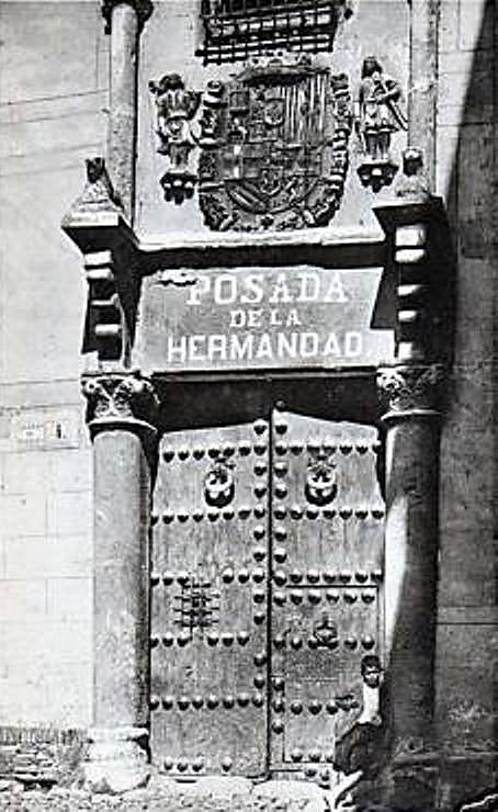 Posada de la Hermandad (Toledo) a principios del siglo XX. 