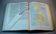 Inside AA ROAD BOOK of ENGLAND and WALES