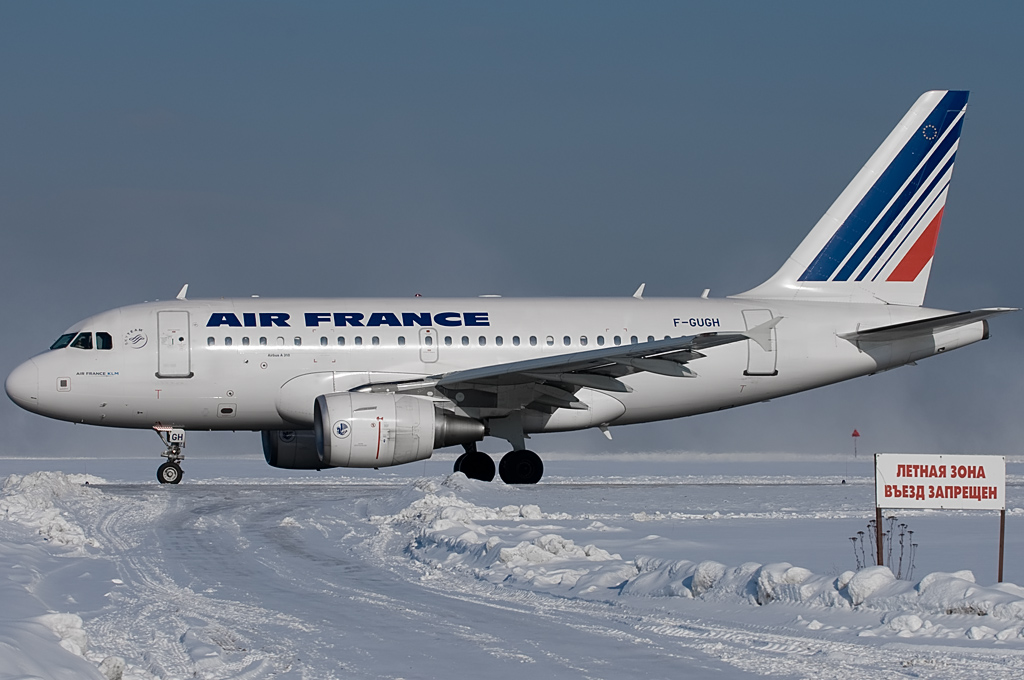Air France F-GUGH Airbus A318-111