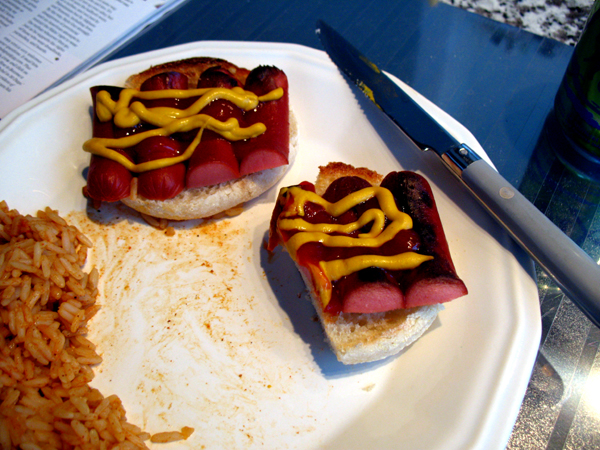 hotdog english muffins