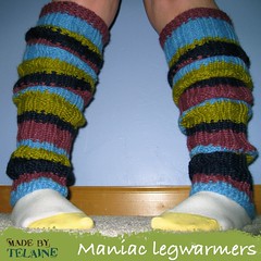 "She's a Maneiac!" legwarmers