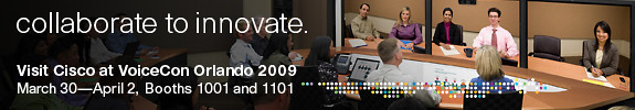 Cisco VoiceCon Orlando Web Banner by tenfour archive