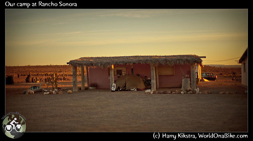 Our camp at Rancho Sonora por exposedplanet.