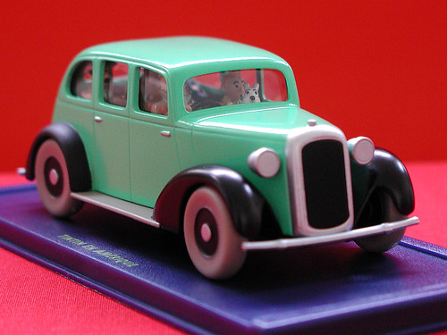 atlas moulinsart tintin 143 scale diecast 58 gangster car from tintin 
