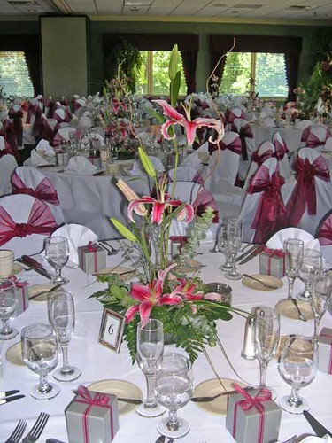 Floral centerpiece wedding