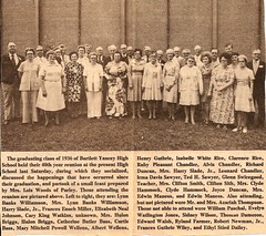 1936 BYHS Class Reunion Newspaper Item
