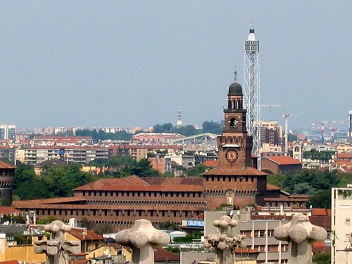 Castello Sforzesco, la torre del Filarete (www.flickr.com)
