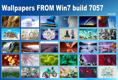 Windows 7 build 7057 was