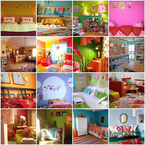 colorful rooms