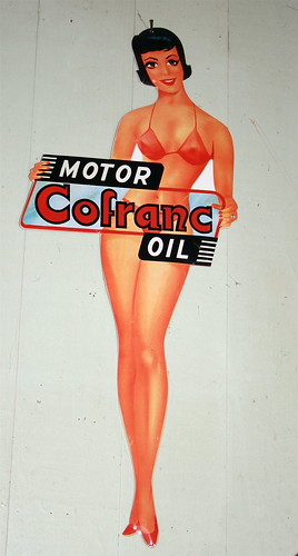 Vintage Sign: Cofranc Motor Oil