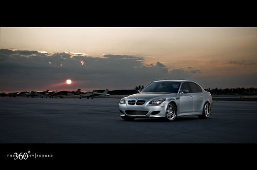 BMW M5 on 360 Forged Split 7