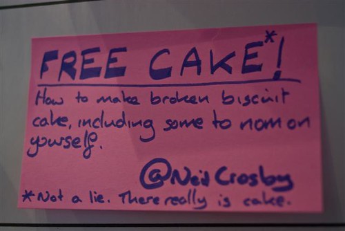 Free cake!
