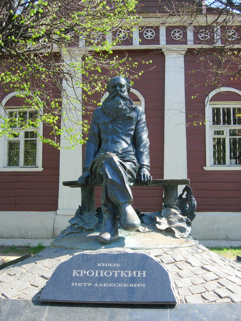 : Monument to prince Kropotkin